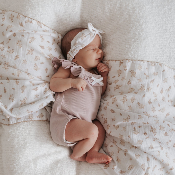 Sable Floral Muslin Collection - Ethically Made Organic Baby and Kids Clothing