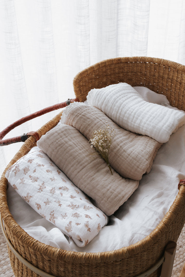 Organic Muslin Blankets & Wraps