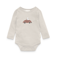 Baby Boy Newborn Bodysuit Classic Car Print Onesie Dog