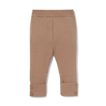 Cocoa Knit Rib Legging Ribbed Pants Baby Boy Unisex 