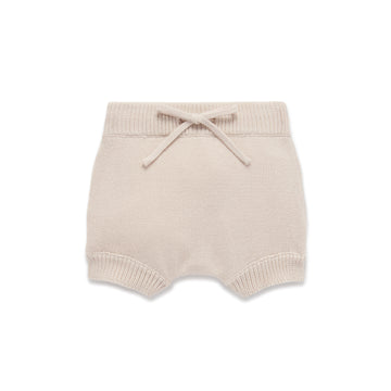 Oatmeal Knit Shorts