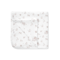 Baby Newborn Posie Floral Pointelle Baby Wrap Pretty