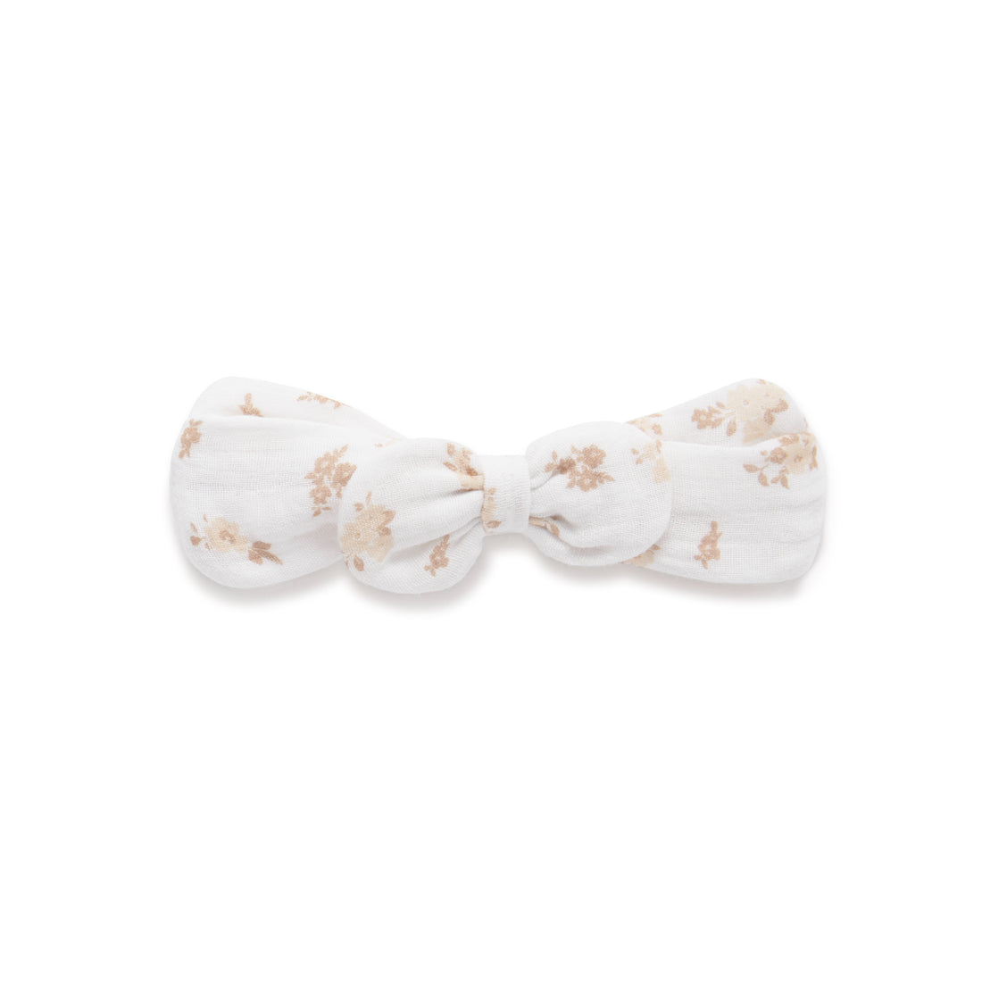 Sable Floral Muslin Headband