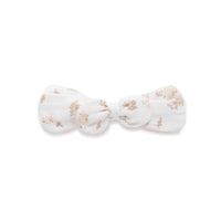 Sable Floral Muslin Headband