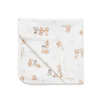 Teddy Picnic Baby Wrap