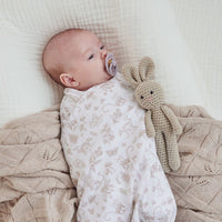 Baby Newborn Swaddle Blanket Woodland Mouse Baby Wrap