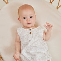 Cute Creatures Bubble Romper